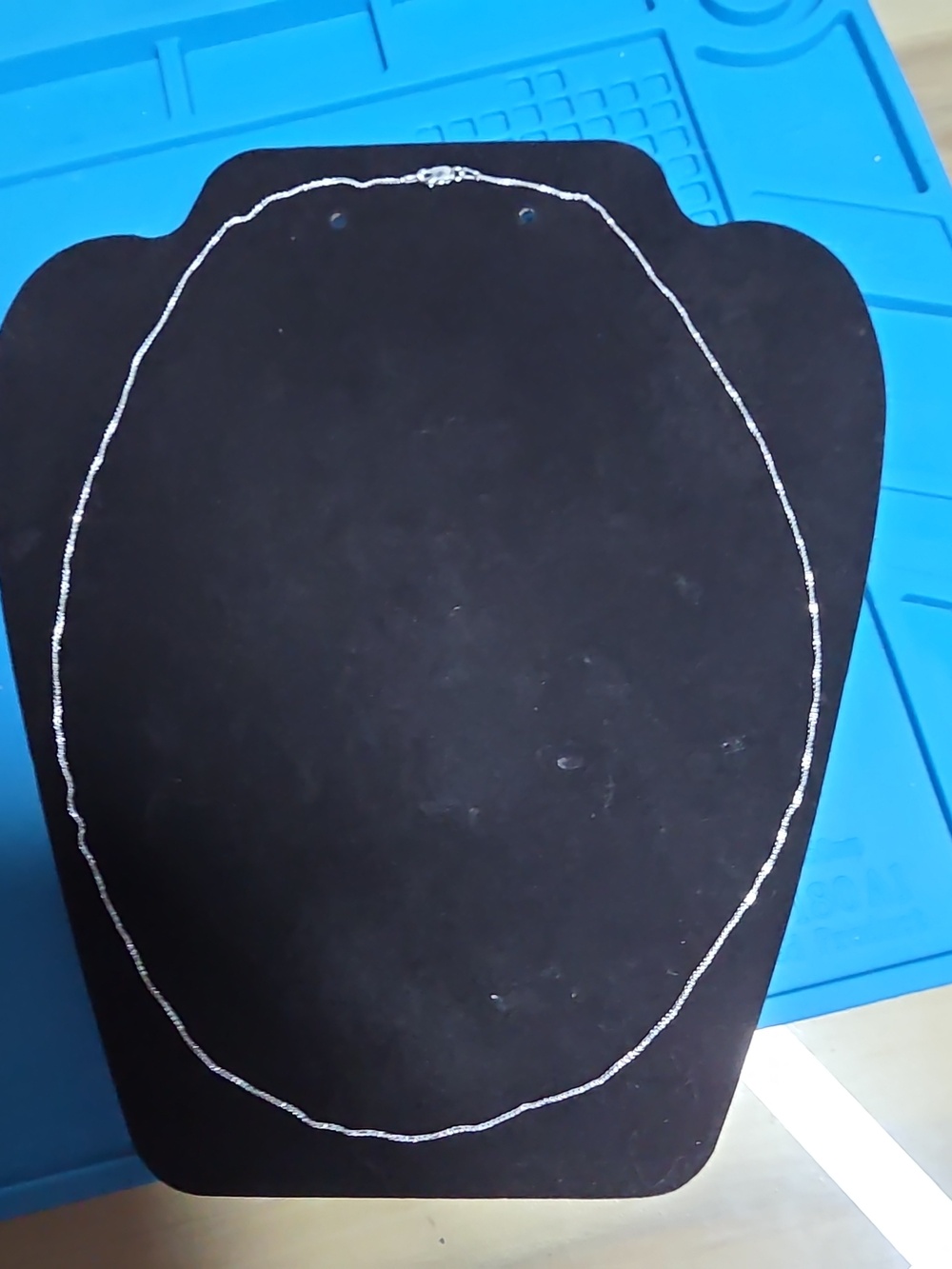 5 Of 22" Sterling silver 925 Box Chain Necklaces.